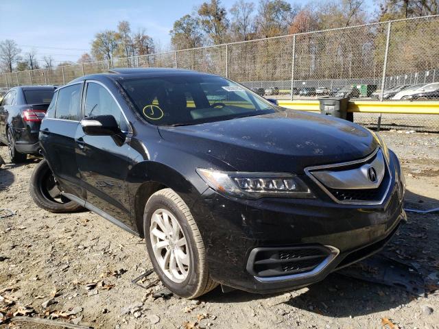ACURA RDX TECHNO 2017 with VIN 5J8TB4H56HL012390 - Photo from auction