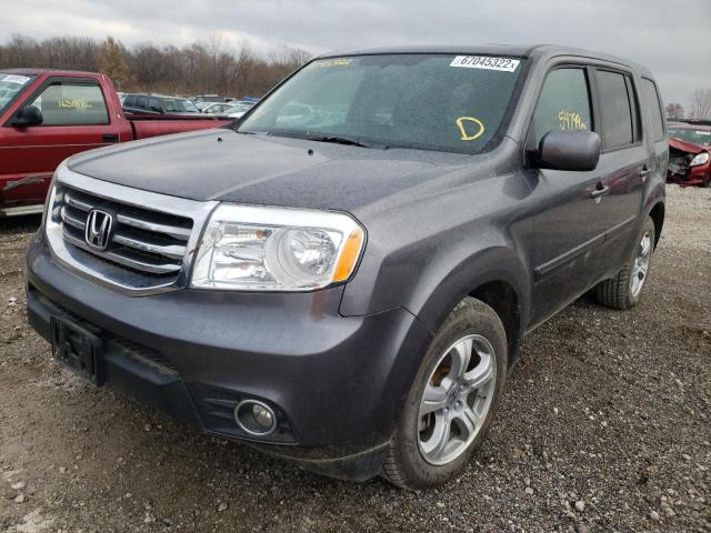 Photo 2 from auction – 2015 HONDA PILOT EXL with VIN 5FNYF4H54FB005365