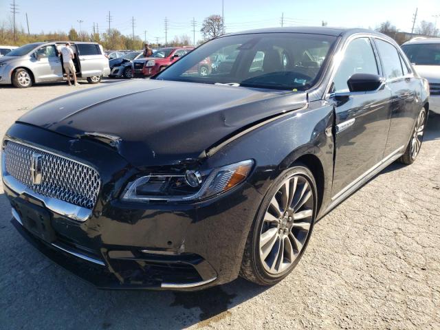 Photo 2 from auction – 2017 LINCOLN CONTINENTA with VIN 1LN6L9NPXH5601387