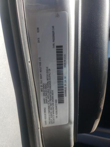 Photo 10 from auction – 2006 SUBARU LEGACY 2.5 with VIN 4S3BL626467214929