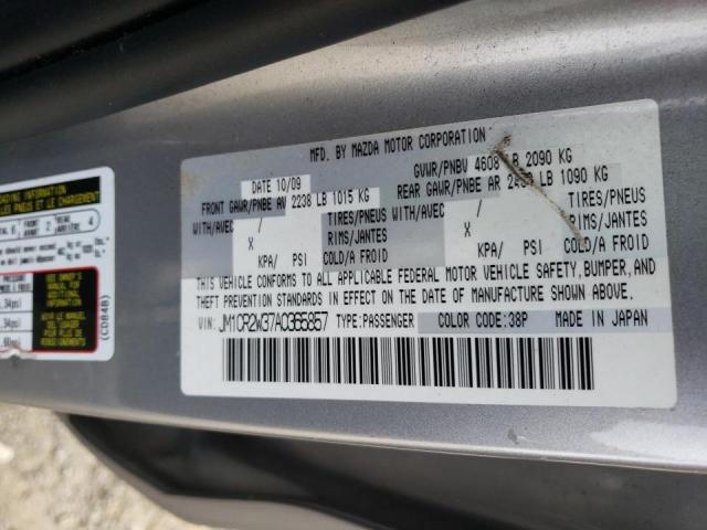 Photo 10 from auction – 2010 MAZDA 5 with VIN JM1CR2W37A0365857
