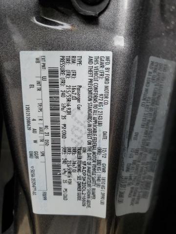 Zdjęcie 10 z aukcji – 2013 FORD FOCUS SE z VIN 1FADP3K23DL216609