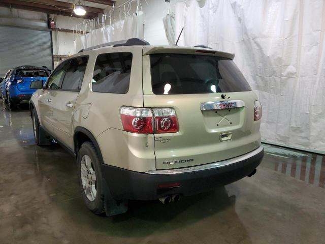 Photo 3 from auction – 2011 GMC ACADIA SLE with VIN 1GKKRNED3BJ407769