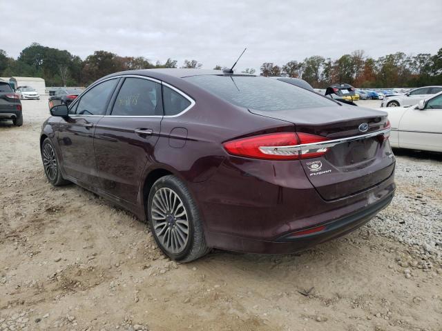 Photo 3 from auction – 2018 FORD FUSION SE with VIN 3FA6P0HD4JR202148