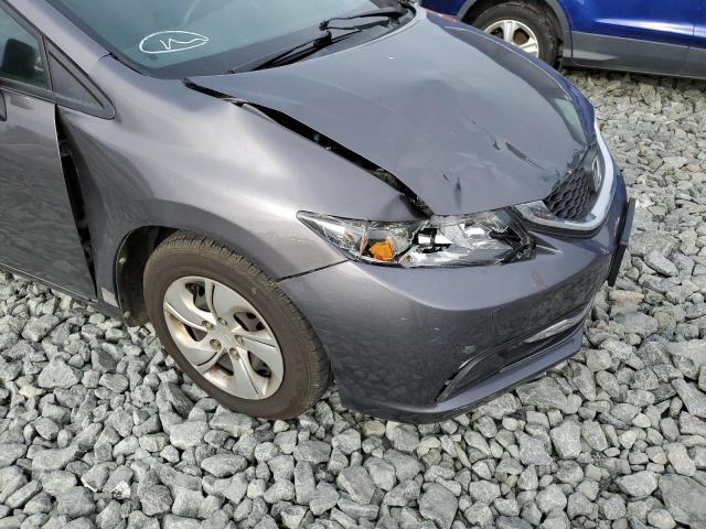 Photo 9 from auction – 2015 HONDA CIVIC LX with VIN 2HGFB2F58FH551236