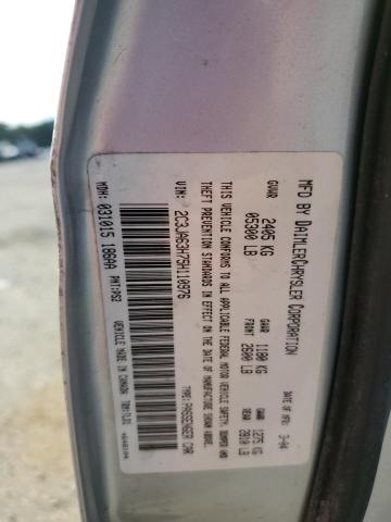 Photo 10 from auction – 2005 CHRYSLER 300C with VIN 2C3JA63H75H110976