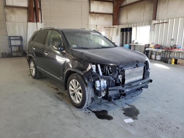 KIA SORENTO EX 2014 with VIN 5XYKUDA78EG490835 - Photo from auction