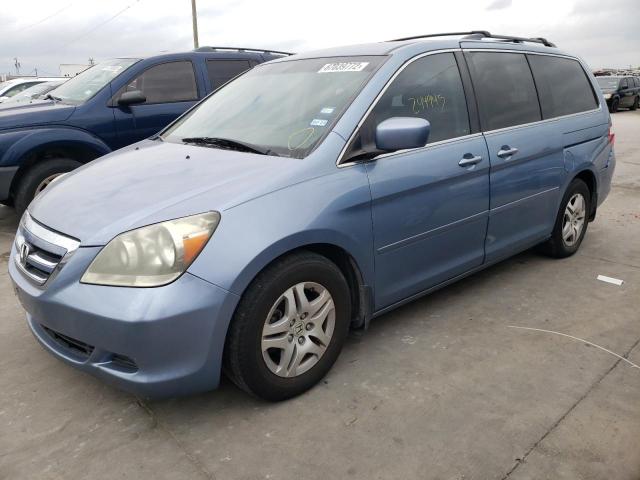 HONDA ODYSSEY EX 2007 with VIN 5FNRL38457B087073 - Photo from auction