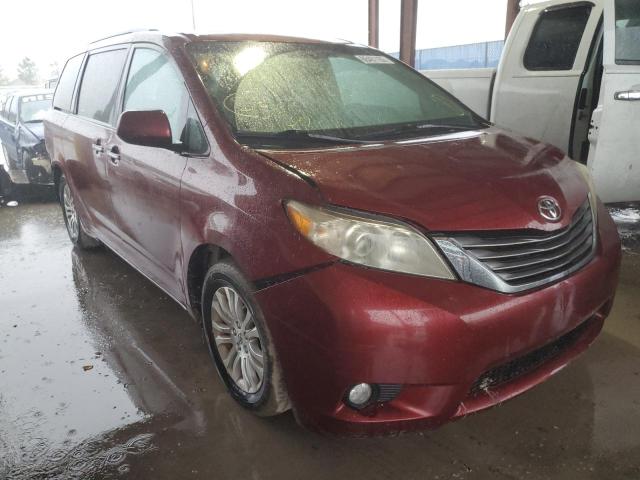 TOYOTA SIENNA XLE 2012 with VIN 5TDYK3DCXCS213350 - Photo from auction