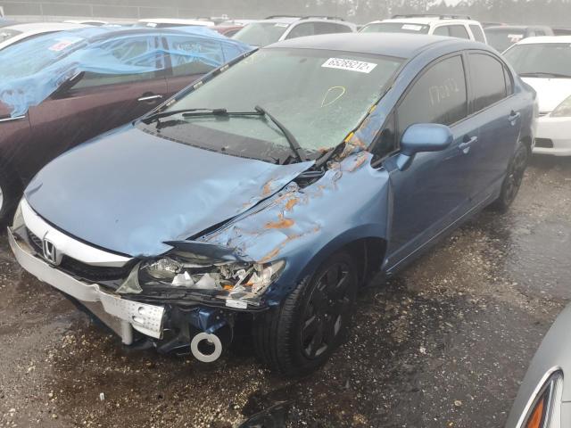 Photo 2 from auction – 2011 HONDA CIVIC LX with VIN 2HGFA1F53BH514120