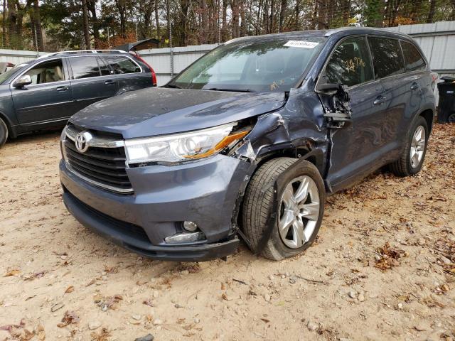 Photo 2 from auction – 2015 TOYOTA HIGHLANDER with VIN 5TDYKRFH3FS062254