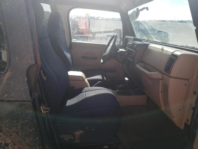 Photo 5 from auction – 2000 JEEP WRANGLER / with VIN 1J4FA59S8YP781078