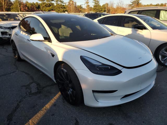 TESLA MODEL 3 2022 with VIN 5YJ3E1EC5NF344147 - Photo from auction