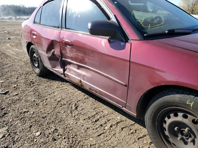 Photo 9 from auction – 2002 HONDA CIVIC LX with VIN 1HGES16542L080320