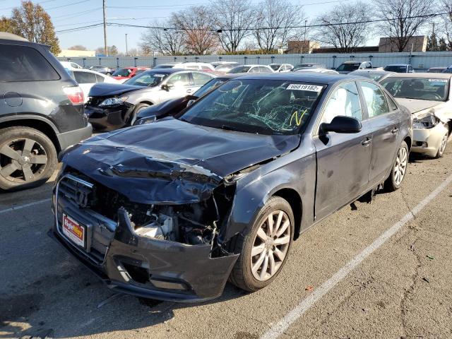 Photo 2 from auction – 2013 AUDI A4 PREMIUM with VIN WAUBFAFL6DN027952