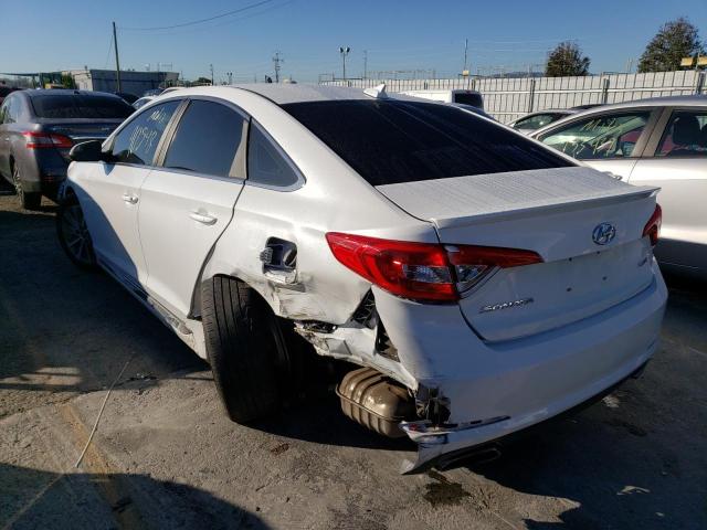 Photo 3 from auction – 2016 HYUNDAI SONATA SPO with VIN 5NPE34AF3GH361646