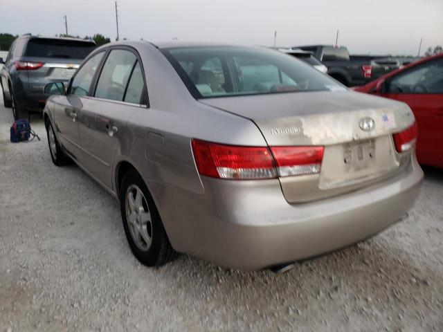 Photo 3 from auction – 2006 HYUNDAI SONATA GLS with VIN 5NPEU46F26H058328