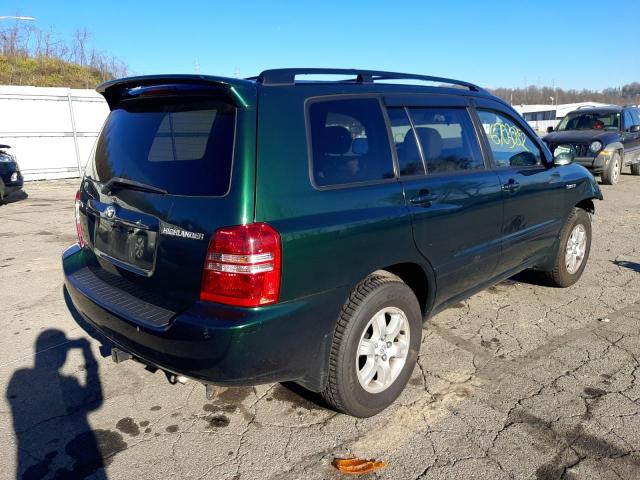 Photo 4 from auction – 2002 TOYOTA HIGHLANDER with VIN JTEHF21A220047694
