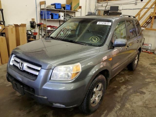 Photo 2 from auction – 2007 HONDA PILOT EXL with VIN 5FNYF18627B029589
