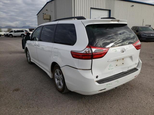 Photo 3 from auction – 2020 TOYOTA SIENNA LE with VIN 5TDKZ3DC0LS034381