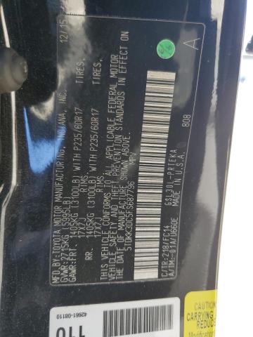 Photo 10 from auction – 2015 TOYOTA SIENNA LE with VIN 5TDKK3DC5FS687796