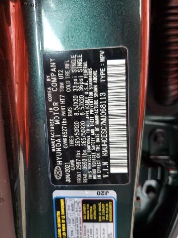 Photo 10 from auction – 2021 GENESIS GV80 BASE with VIN KMUHCESC7MU068113
