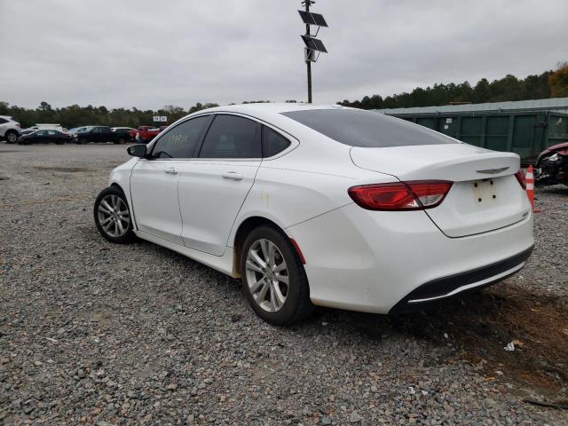 Photo 3 from auction – 2015 CHRYSLER 200 LIMITE with VIN 1C3CCCABXFN537982