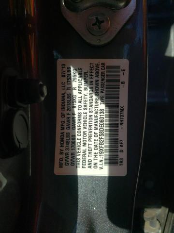 Photo 10 from auction – 2013 HONDA CIVIC LX with VIN 19XFB2F58DE060138