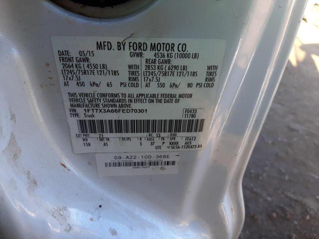Photo 10 from auction – 2015 FORD F350 SUPER with VIN 1FT7X3A66FED70301
