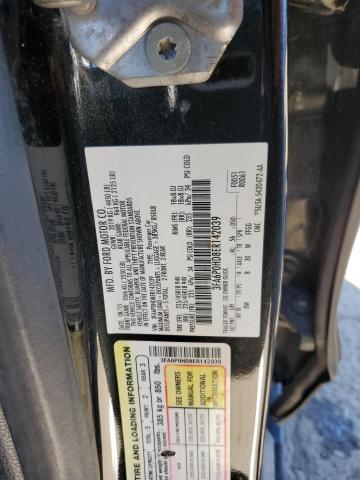 Photo 10 from auction – 2014 FORD FUSION SE with VIN 3FA6P0HD8ER142039