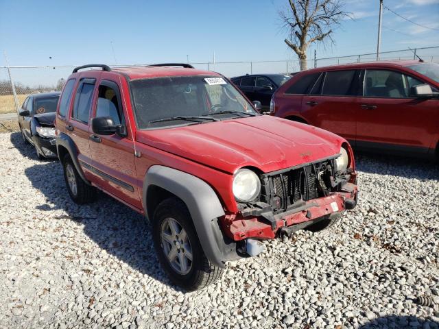 JEEP LIBERTY SP 2004 with VIN 1J4GL48K44W105947 - Photo from auction