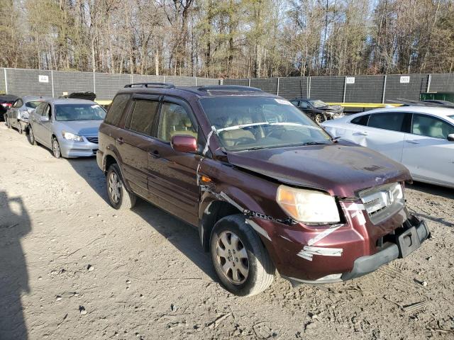 HONDA PILOT EXL 2008 with VIN 5FNYF18558B043981 - Photo from auction