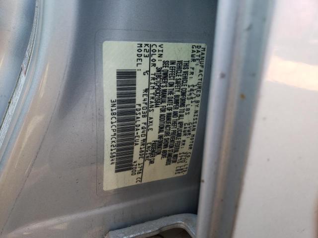 Photo 10 from auction – 2012 NISSAN VERSA S with VIN 3N1BC1CP9CK215844