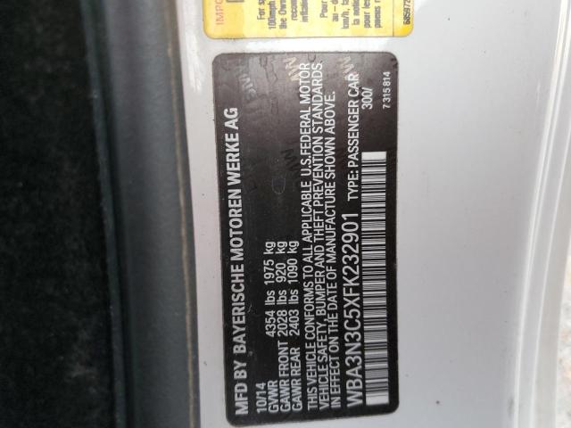 Photo 10 from auction – 2015 BMW 428 I with VIN WBA3N3C5XFK232901