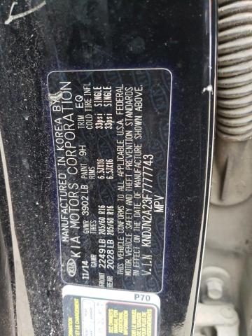 Photo 10 from auction – 2015 KIA SOUL with VIN KNDJN2A23F7777743