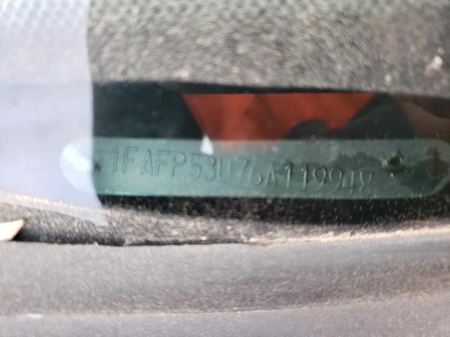 Photo 10 from auction – 2006 FORD TAURUS SE with VIN 1FAFP53U76A119948