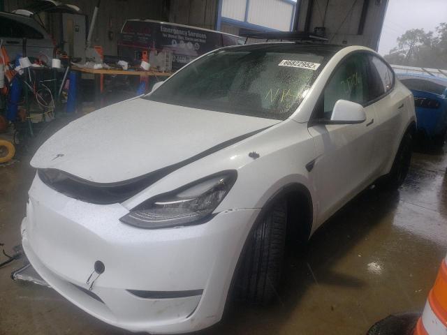 Photo 2 from auction – 2020 TESLA MODEL Y with VIN 5YJYGDEF2LF041738