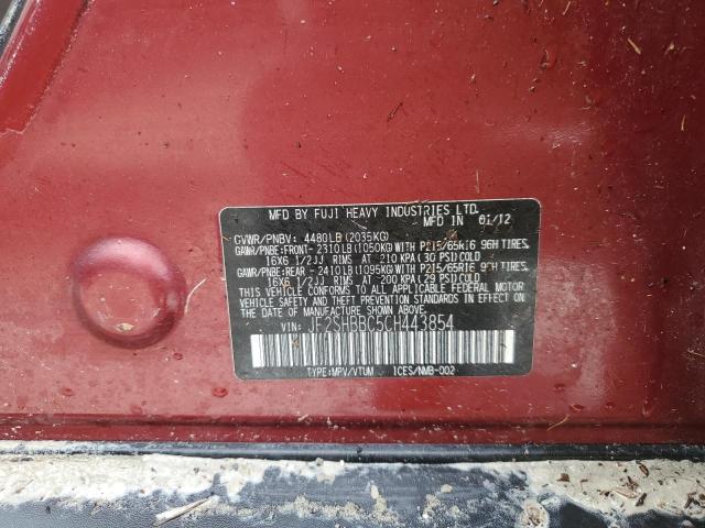 Photo 10 from auction – 2012 SUBARU FORESTER 2 with VIN JF2SHBBC5CH443854