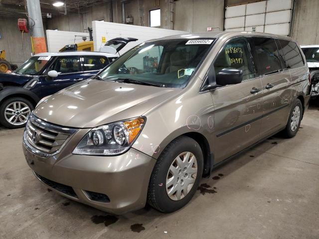 Photo 2 from auction – 2008 HONDA ODYSSEY LX with VIN 5FNRL38248B022909