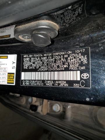 Photo 10 from auction – 2017 TOYOTA PRIUS with VIN JTDKBRFU2H3056694