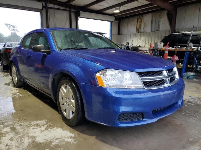 DODGE AVENGER SE 2013 with VIN 1C3CDZAB4DN554029 - Photo from auction