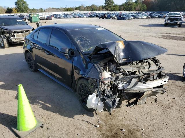 TOYOTA COROLLA LE 2021 with VIN JTDEPMAE5MJ143822 - Photo from auction