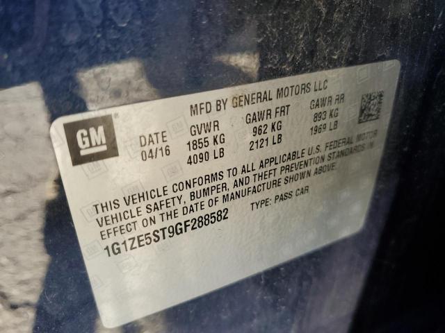 Photo 10 from auction – 2016 CHEVROLET MALIBU LT with VIN 1G1ZE5ST9GF288582