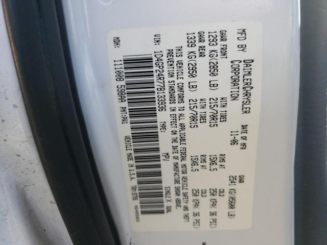 Photo 10 from auction – 2007 DODGE GRAND CARA with VIN 1D4GP24R77B133936
