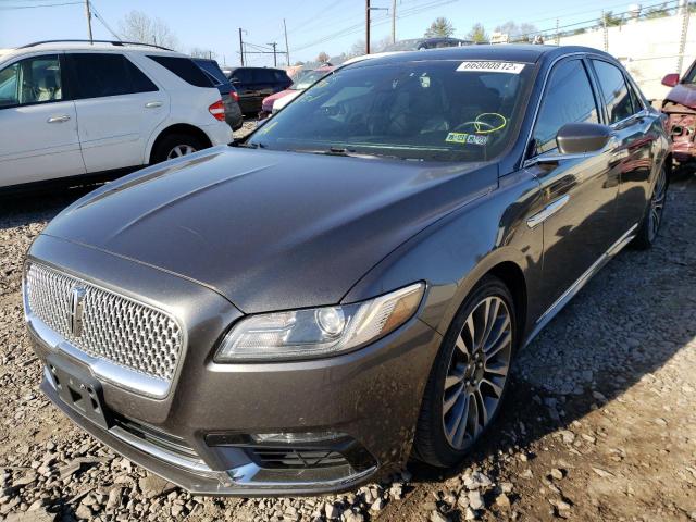 Photo 2 from auction – 2017 LINCOLN CONTINENTA with VIN 1LN6L9NC8H5626642