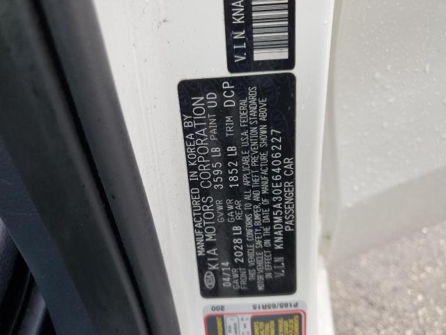 Photo 10 from auction – 2014 KIA RIO LX with VIN KNADM5A30E6406227