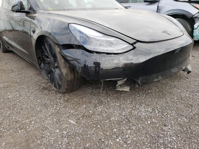 Photo 9 from auction – 2022 TESLA MODEL 3 with VIN 5YJ3E1EC4NF238241