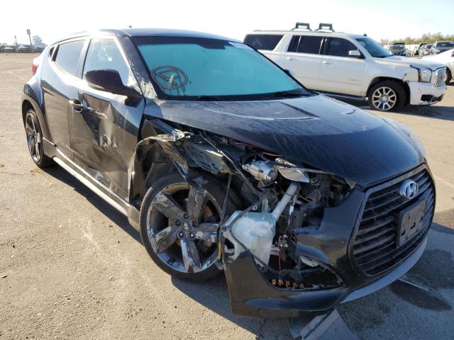 HYUNDAI VELOSTER T 2015 with VIN KMHTC6AE2FU242206 - Photo from auction