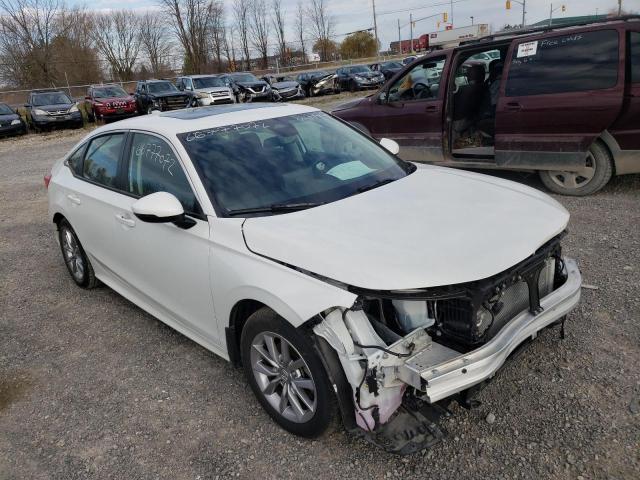 HONDA CIVIC EX 2022 with VIN 2HGFE2F34NH114984 - Photo from auction