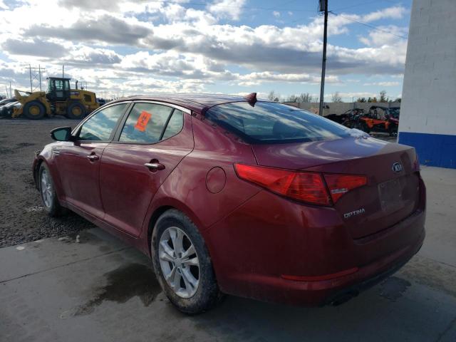 Photo 3 from auction – 2013 KIA OPTIMA LX with VIN 5XXGM4A72DG159502